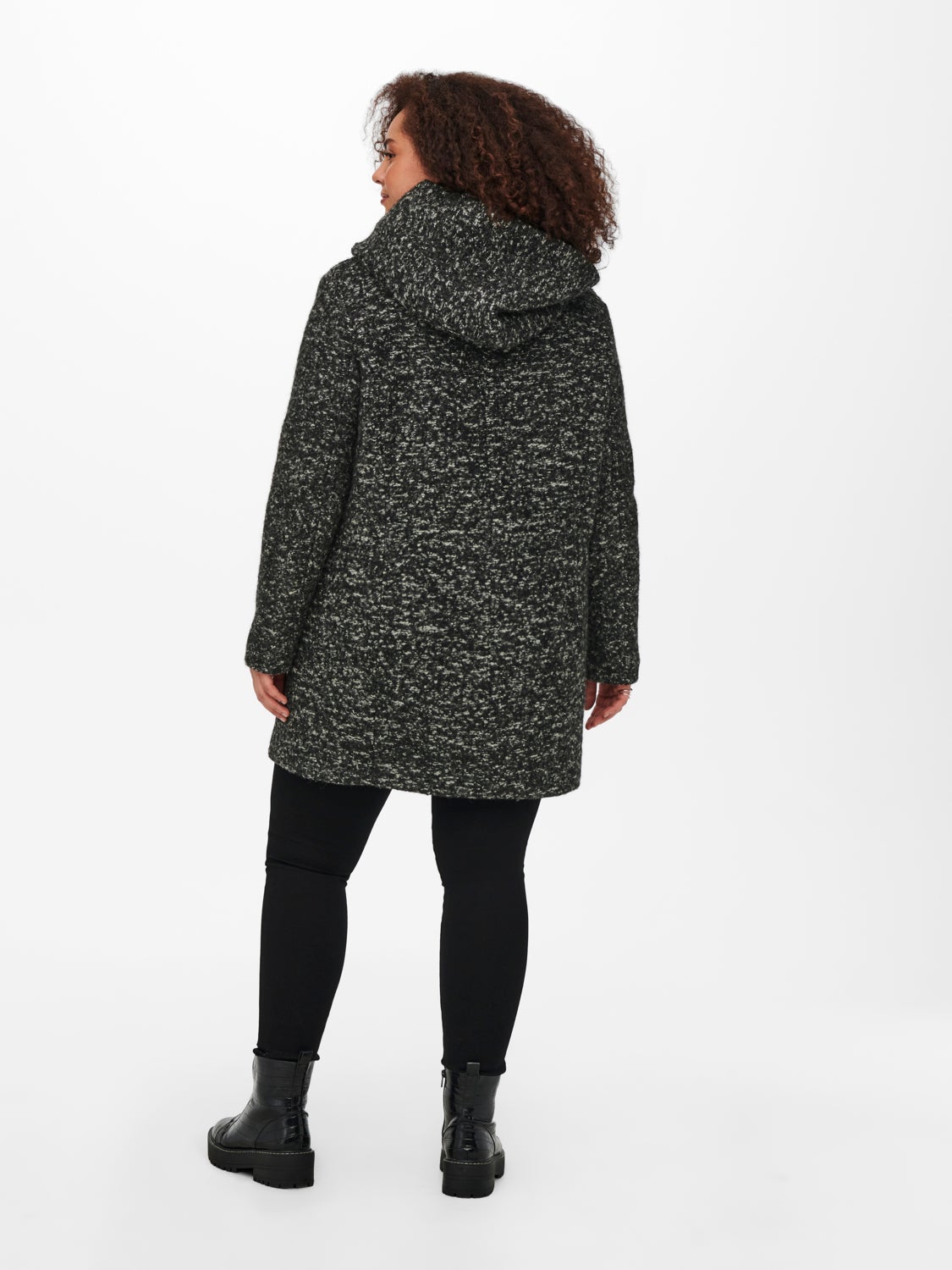Curvy wool Coat