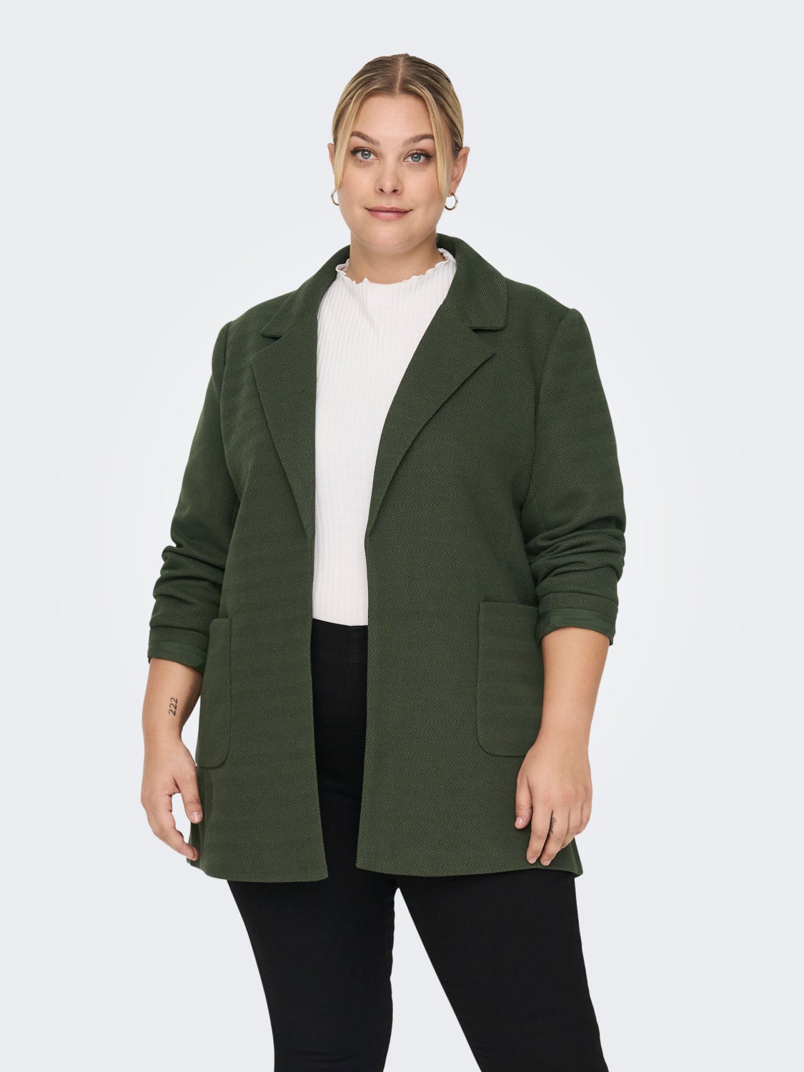 Curvy classic blazer