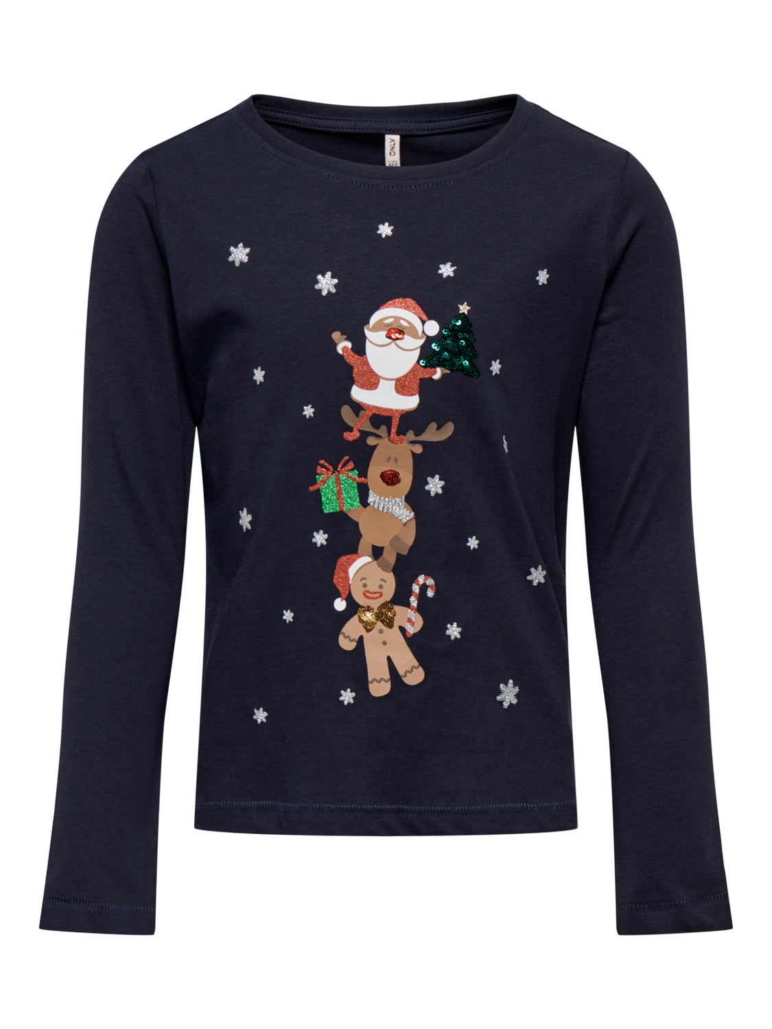 Top with christmas pattern