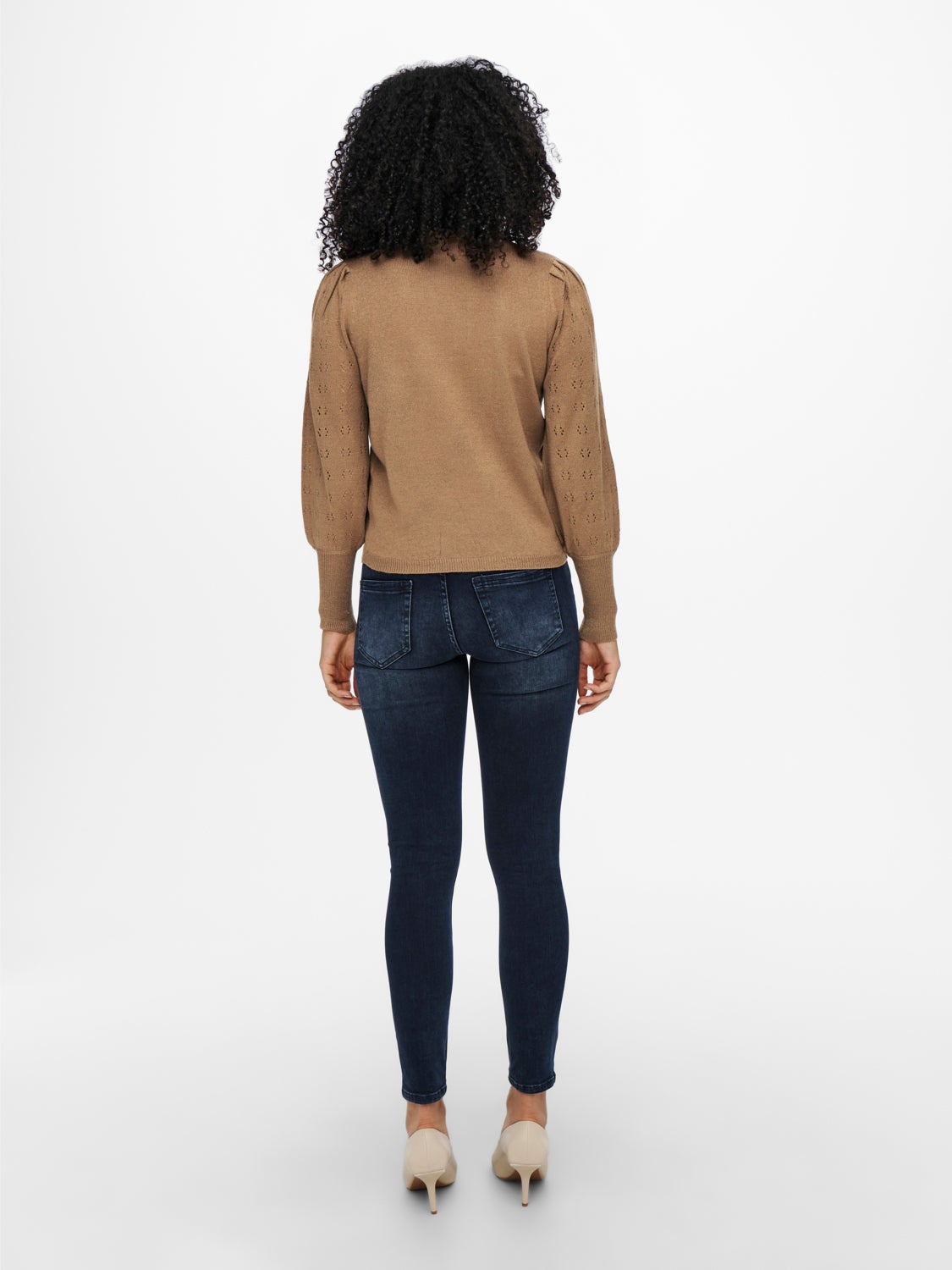 Solid colored Knitted Pullover