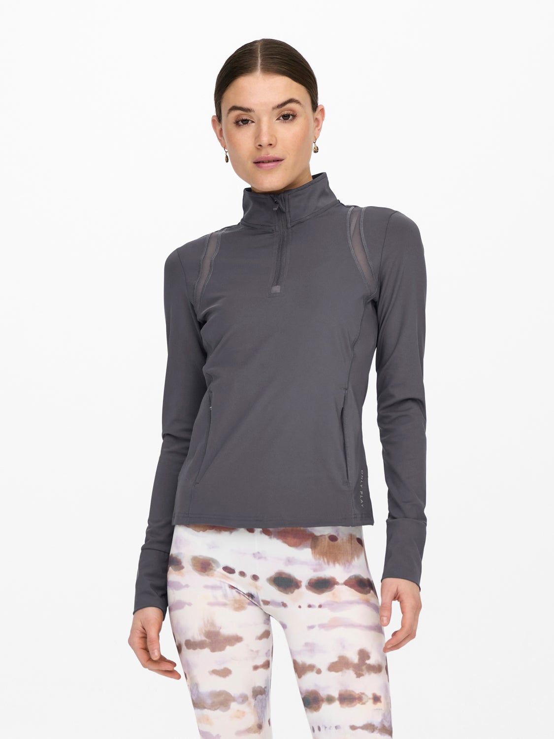 High neck training top