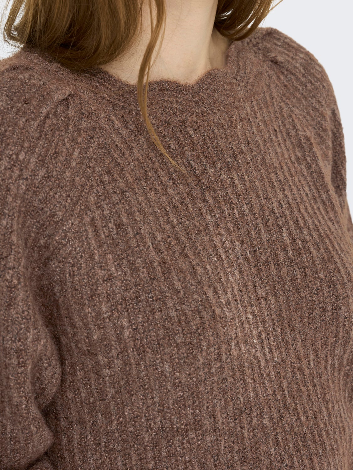 Boatneck Knitted Pullover