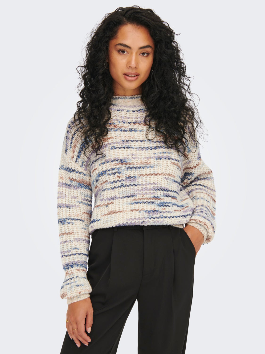 O-neck Knitted Pullover