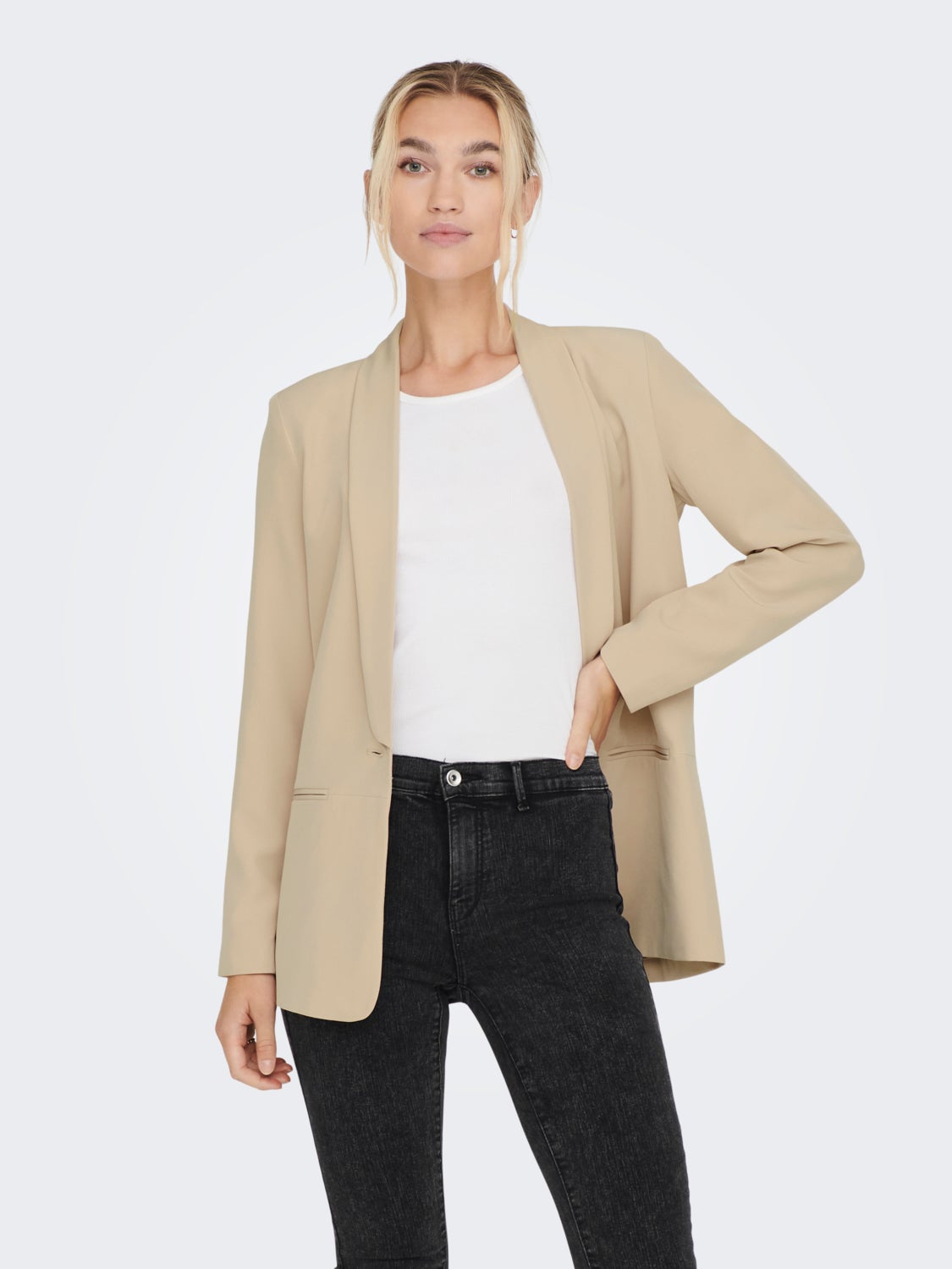 Classic box fit blazer