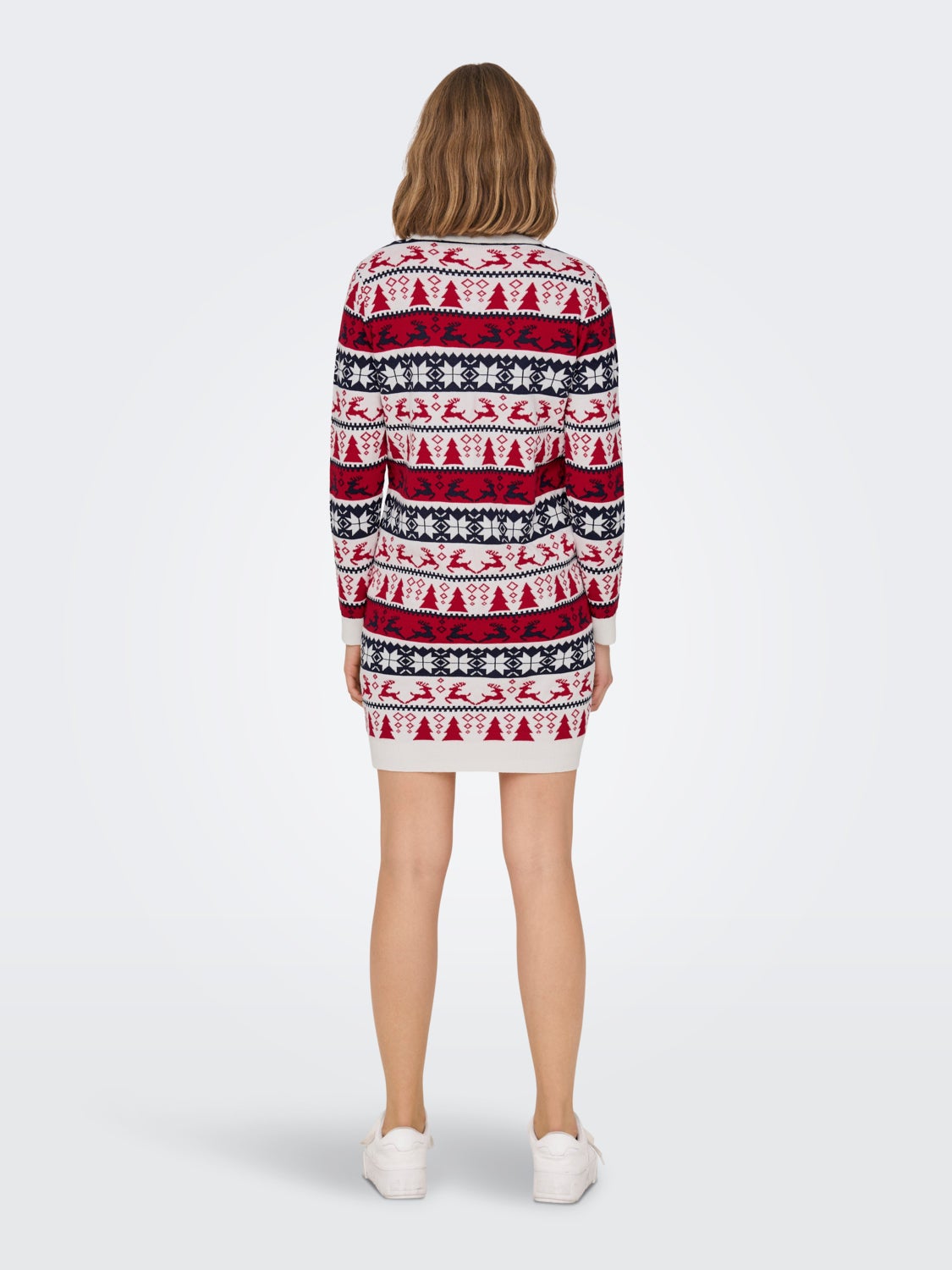 X-mas deer Knitted Dress