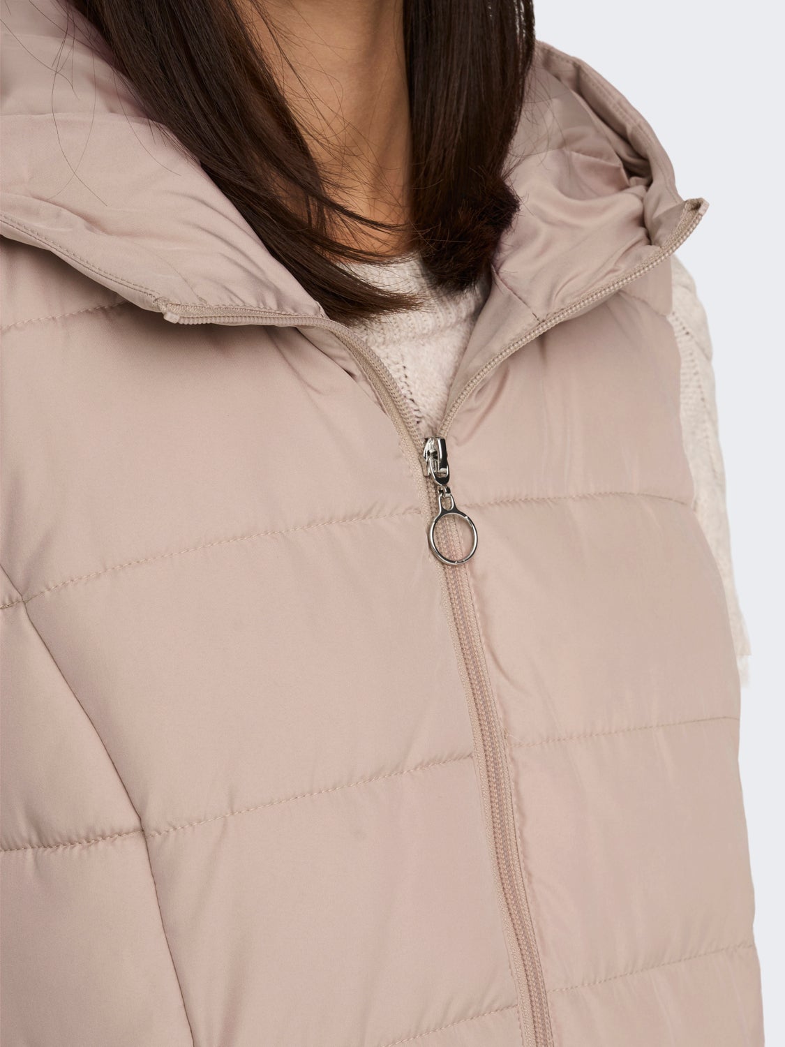 Long hooded Waistcoat