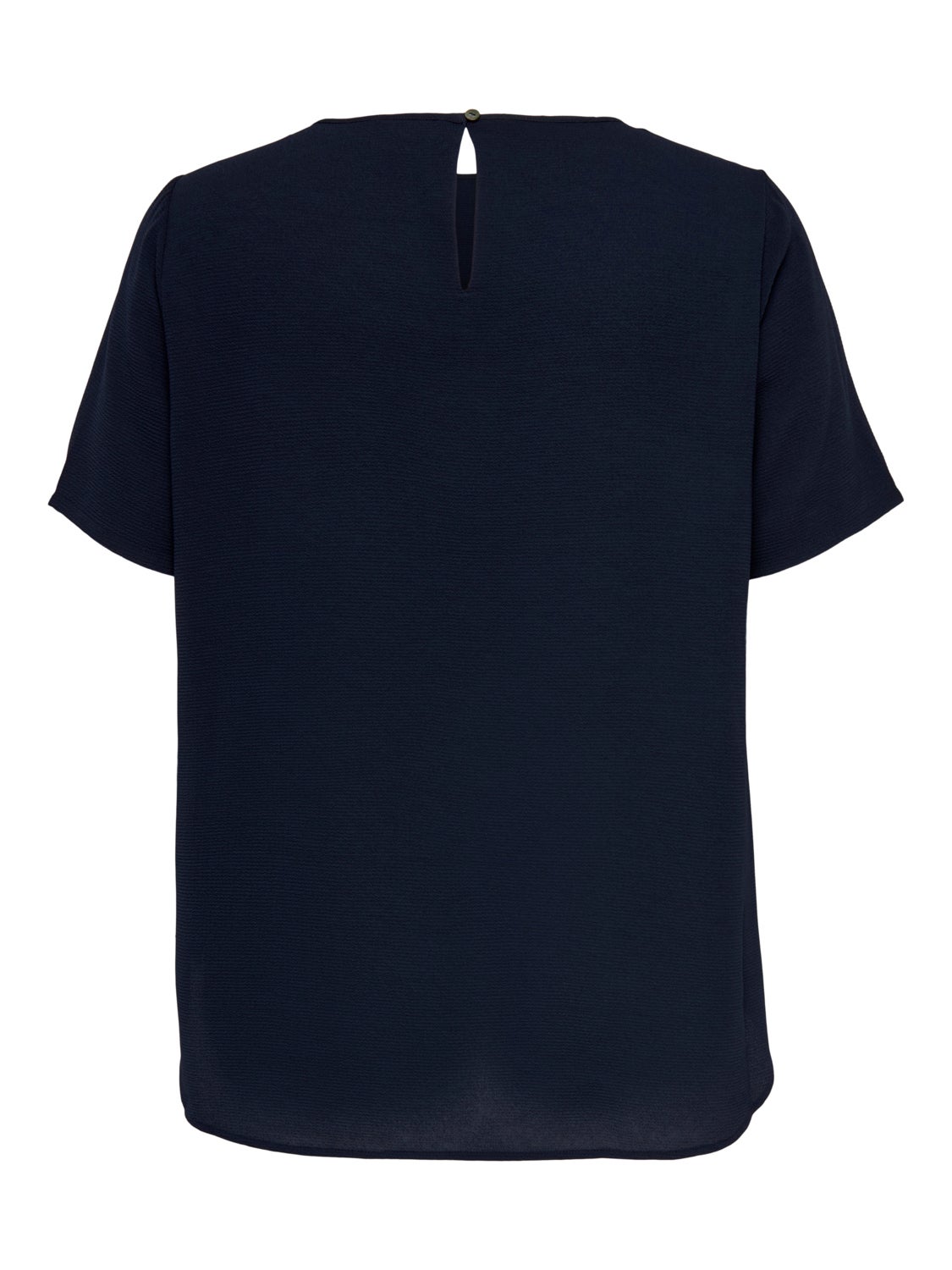 Curvy solid colored Short Sleeved Top