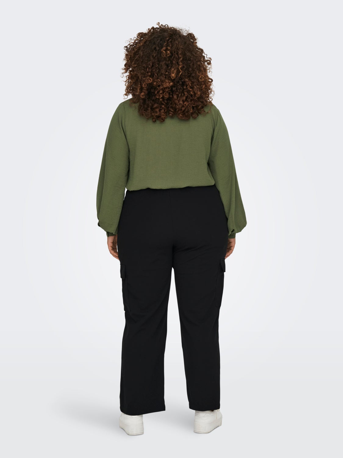 Curvy Straight fit cargo pants