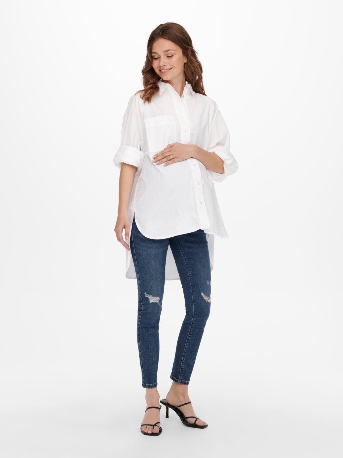 OLMDaisy pushup ankle Skinny fit jeans