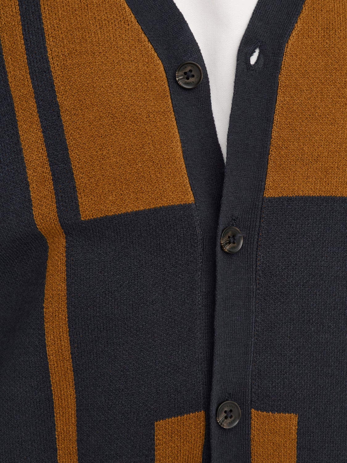 V-Neck Knit Cardigan