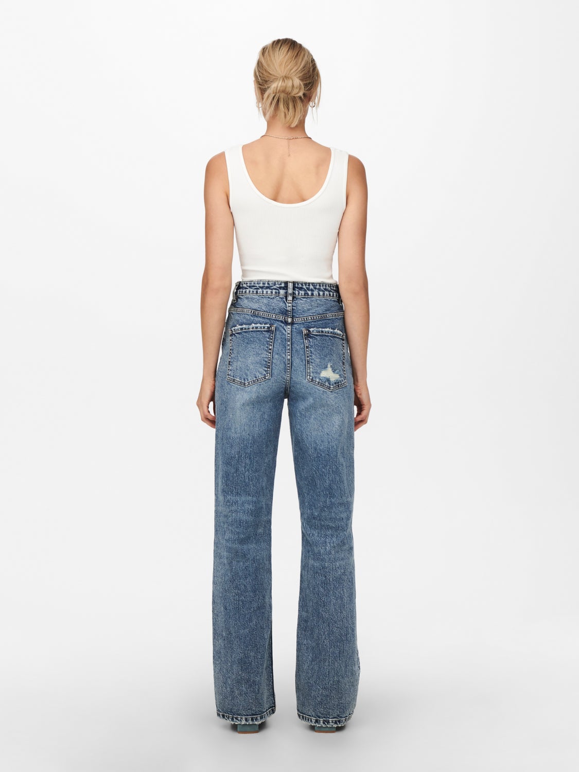 ONLCamille life hw wide high waisted jeans