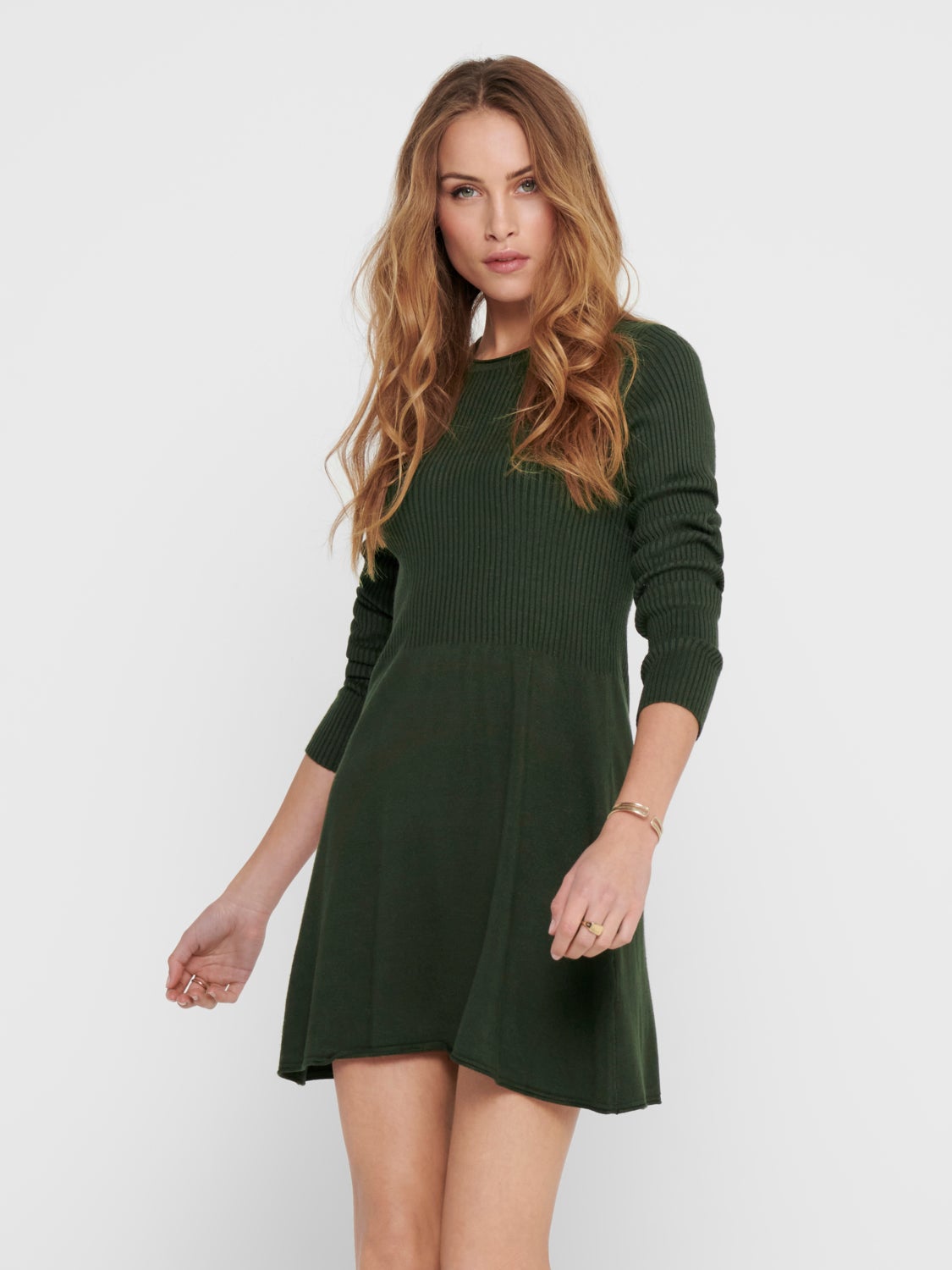 Long sleeved Knitted Dress