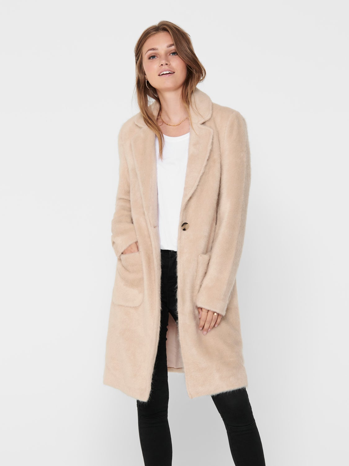 Faux Fur Coat