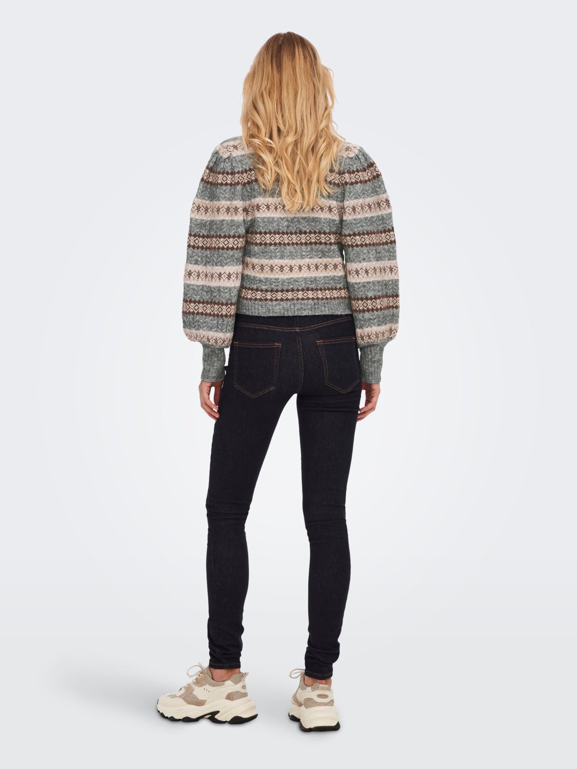 Pattern Knitted Cardigan