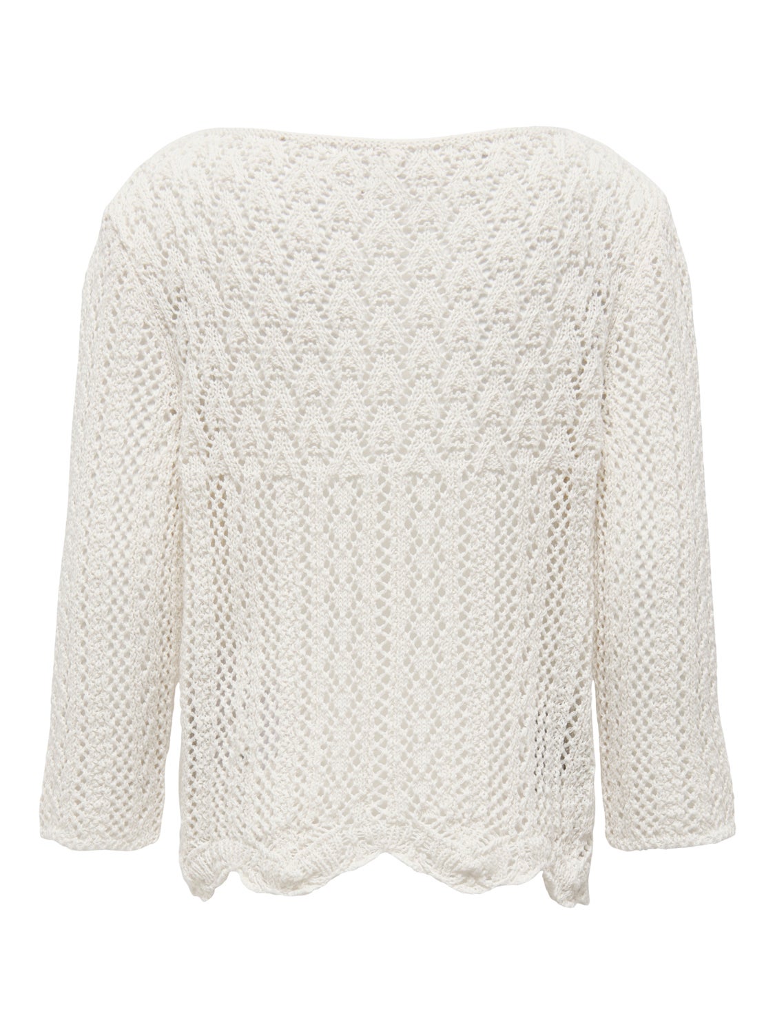 Patterned Knitted Pullover