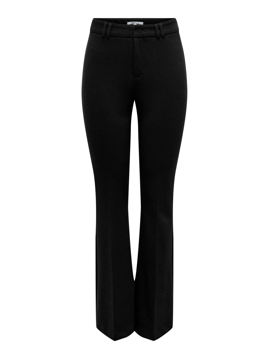 Trousers with flared fit