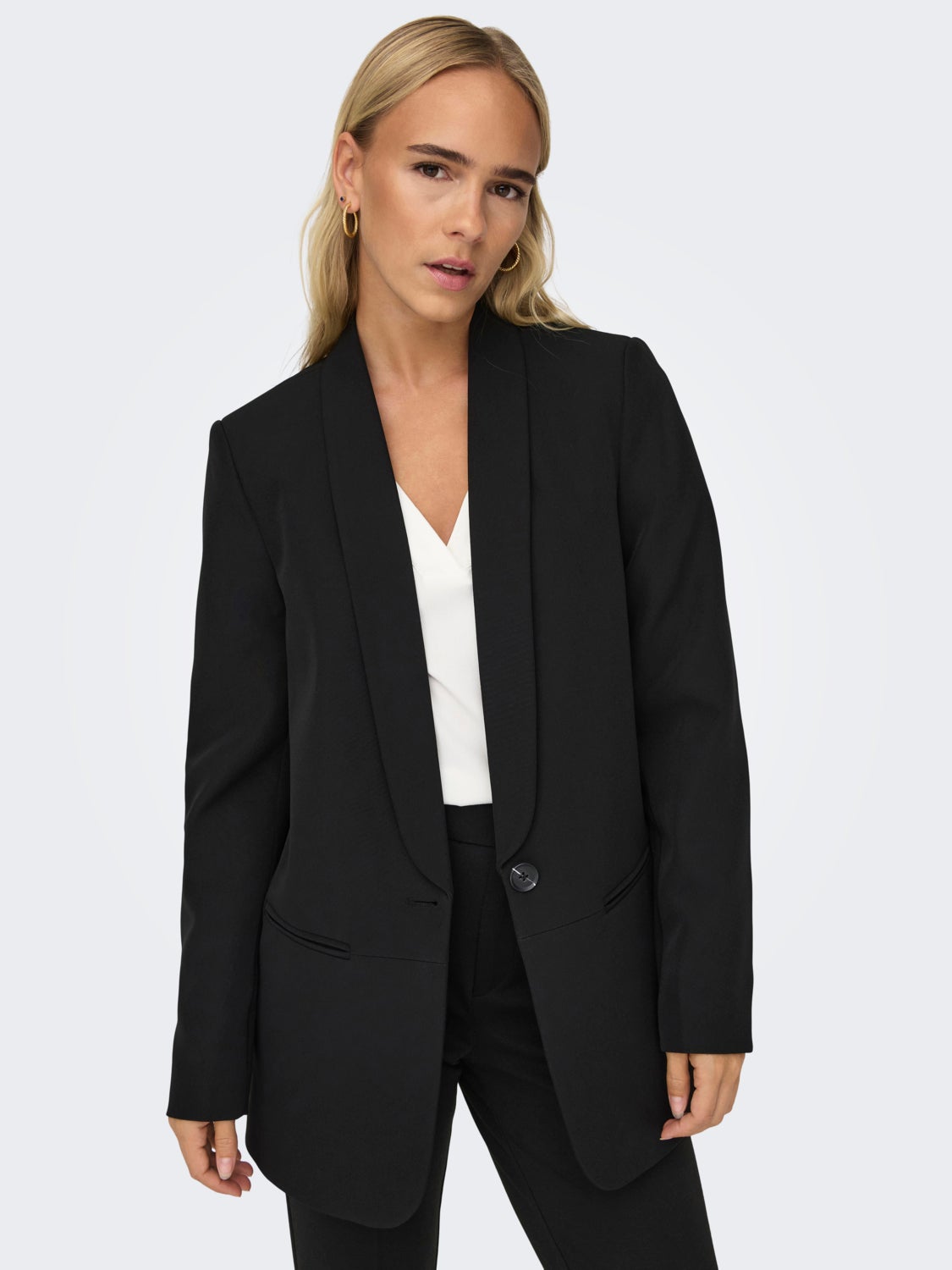 Classic box fit blazer