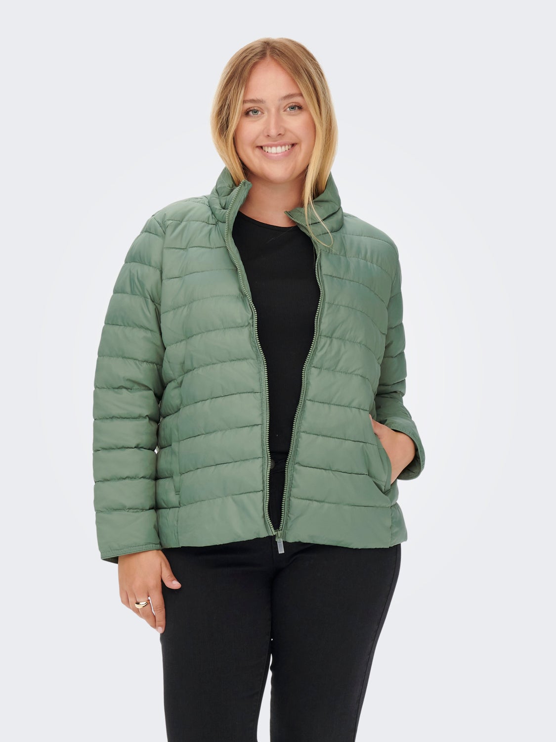 Curvy short Quilted jacket