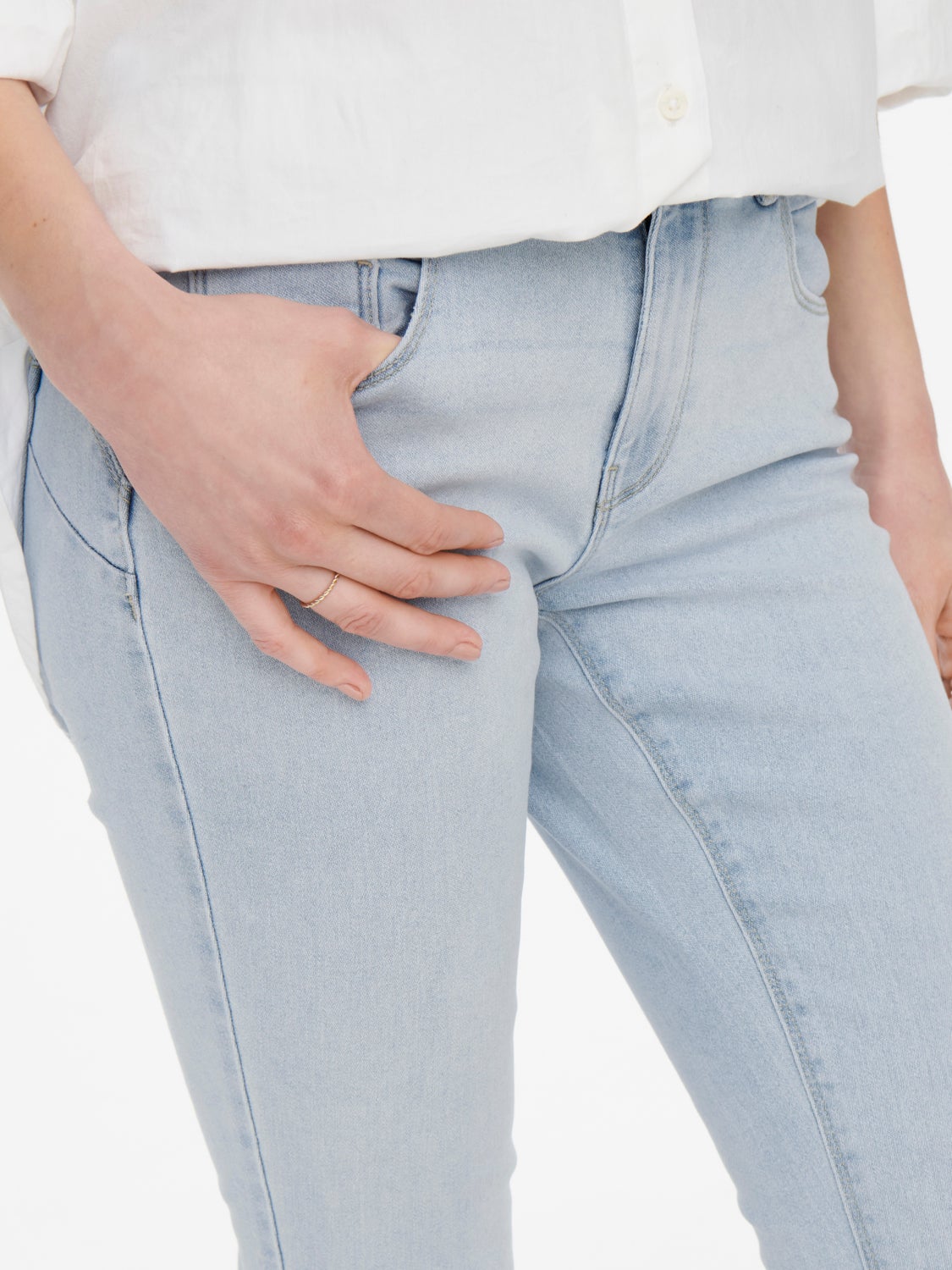 ONLDaisy life reg push ankle Skinny fit jeans