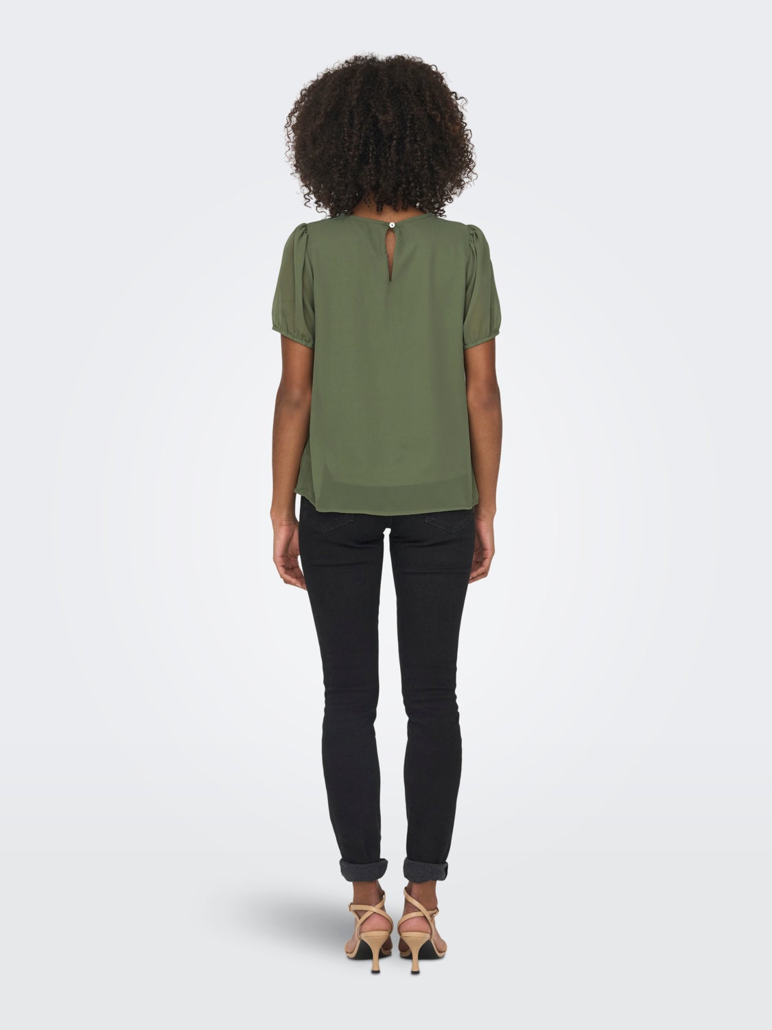 Regular Fit O-Neck Top