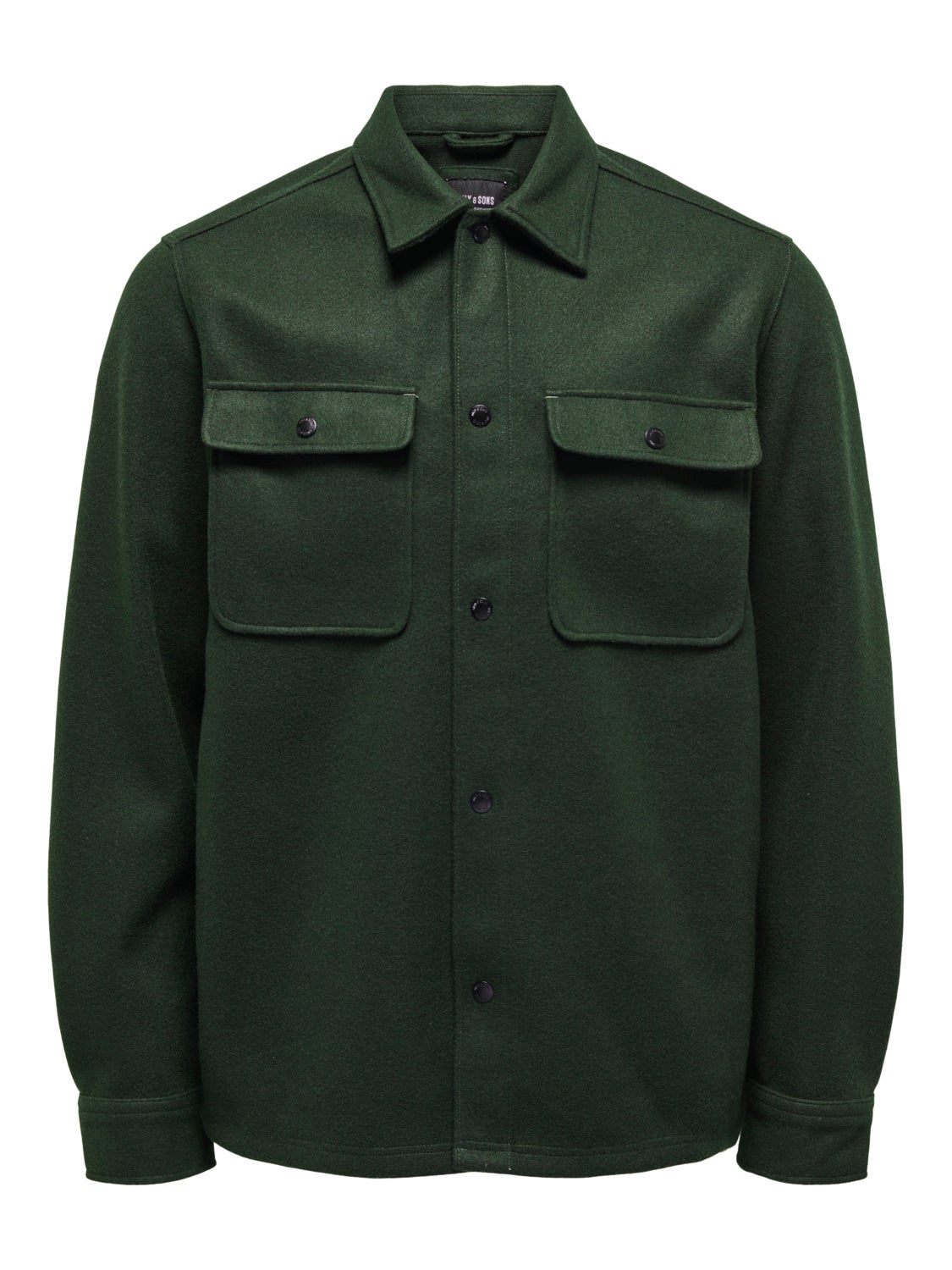 Solid overshirt