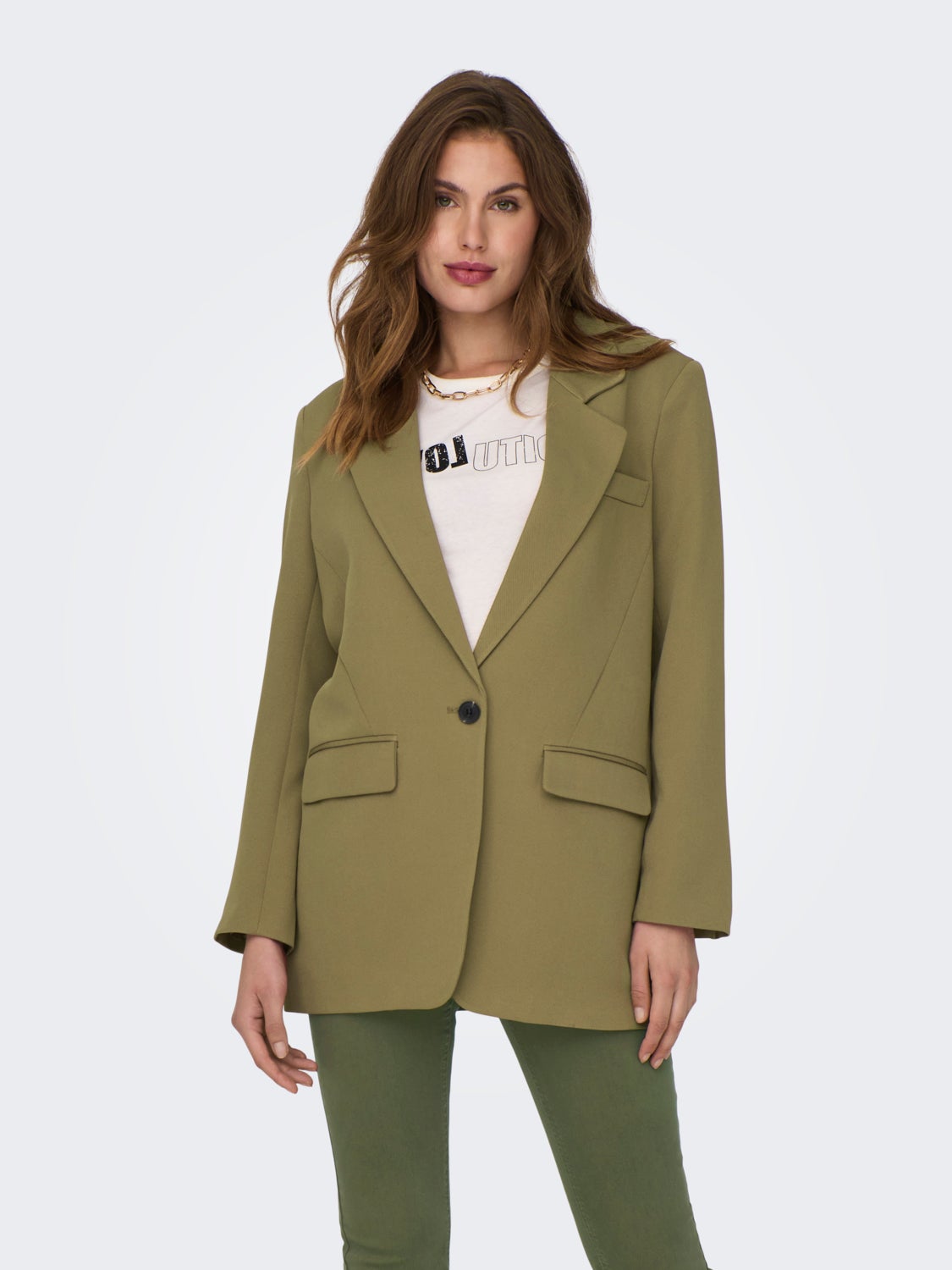 Oversized fit blazer