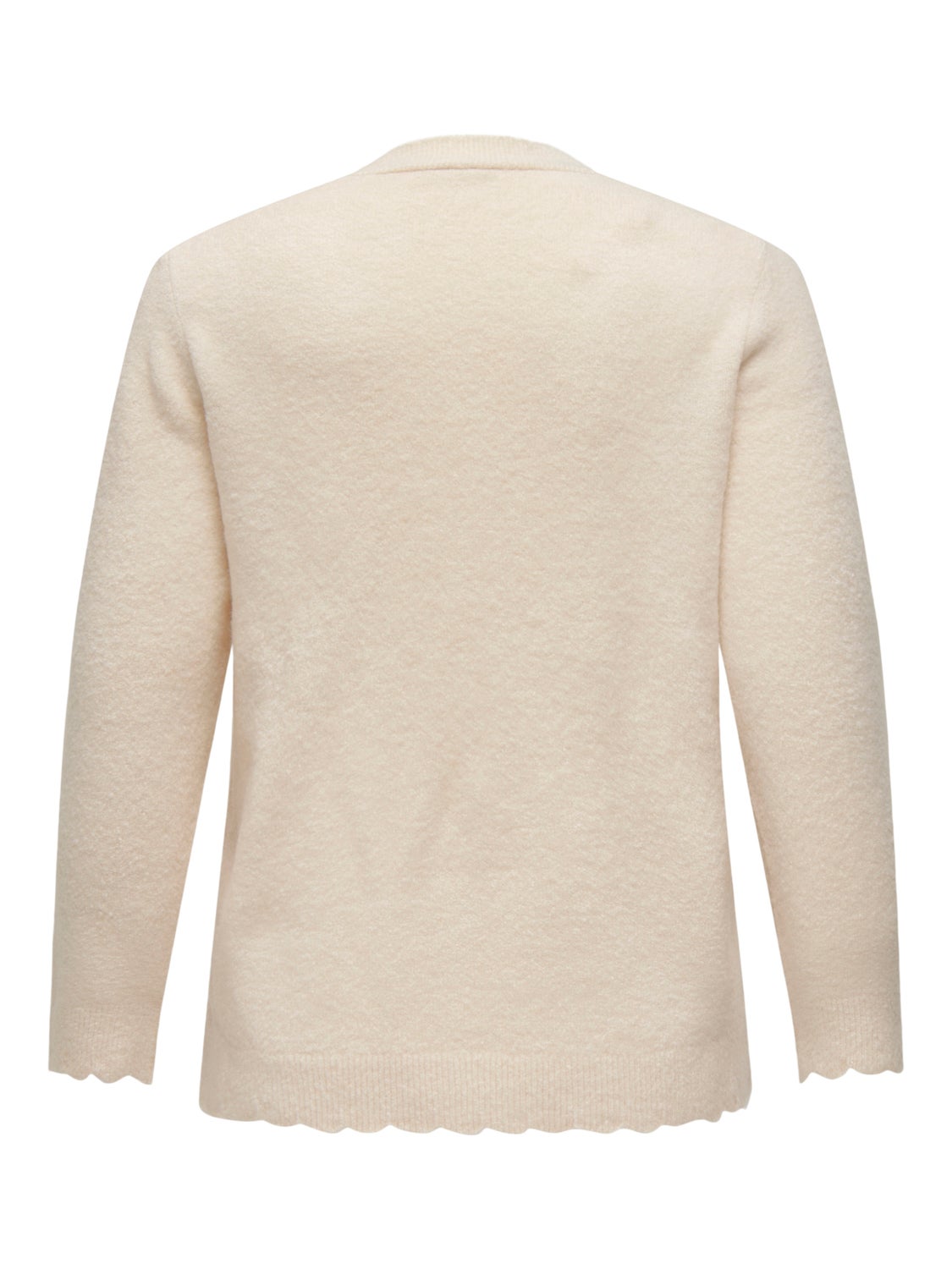 Curvy v-neck cardigan