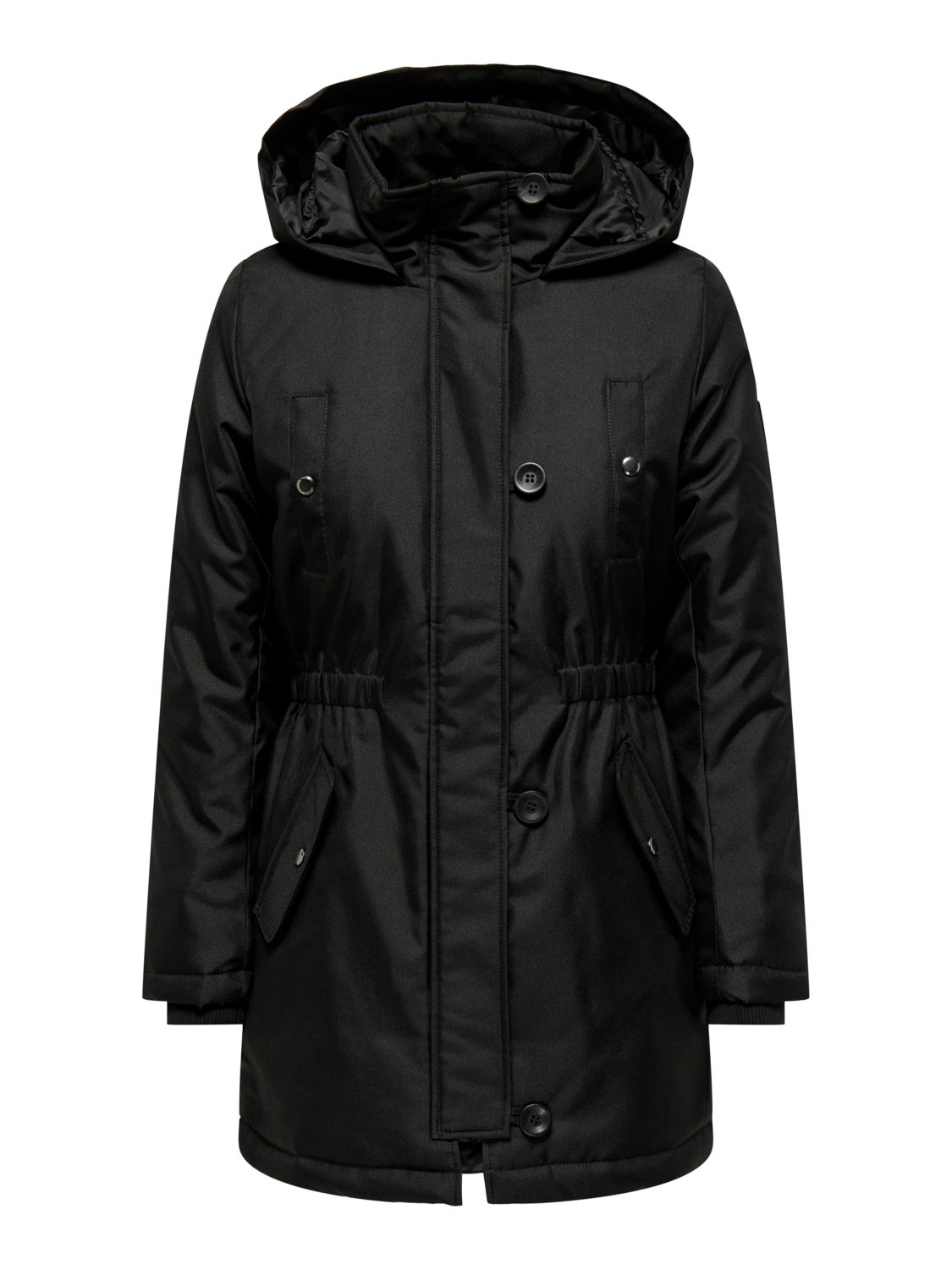 High neck parka
