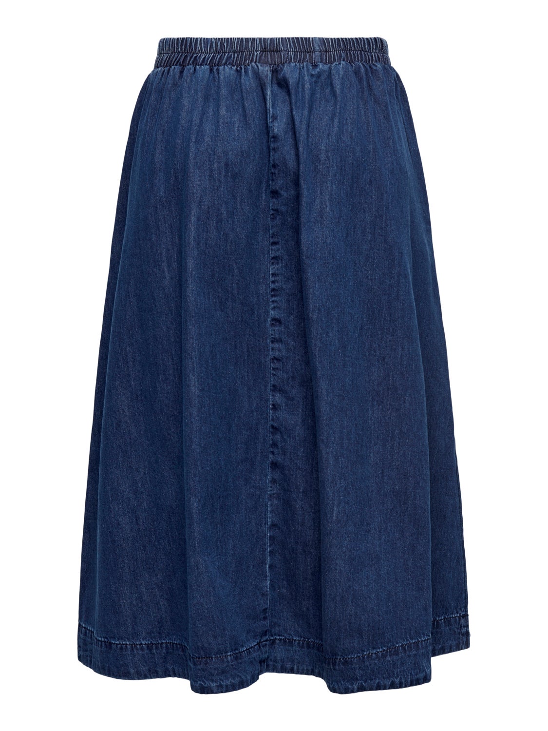 Midi denim skirt
