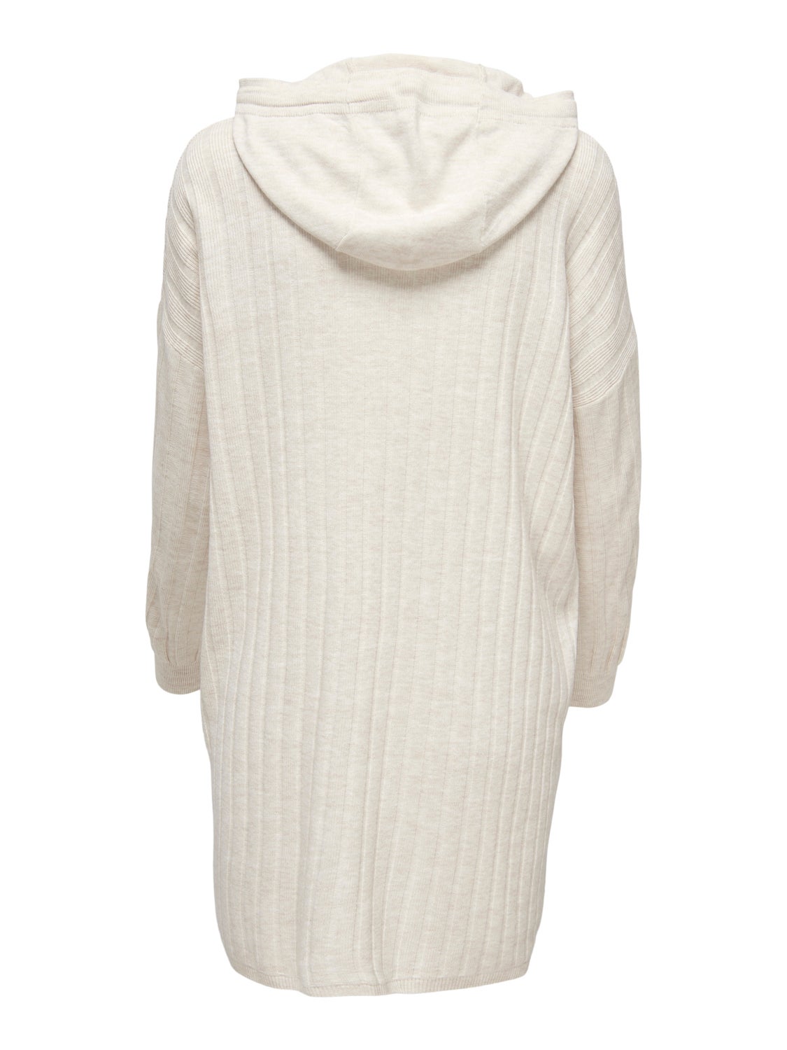 Knitted hoodie dress