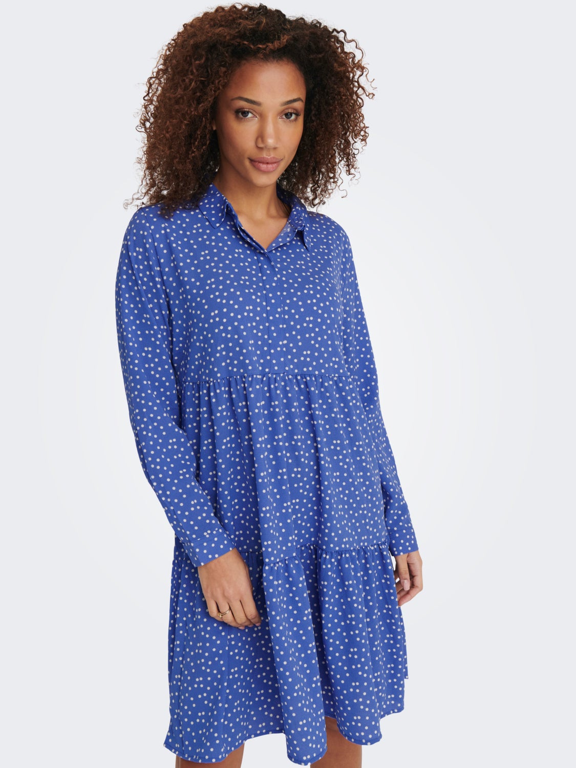 Mini dress with print