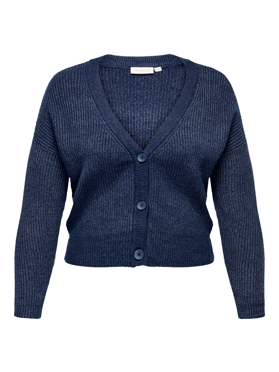 Curvy v-neck Knitted Cardigan