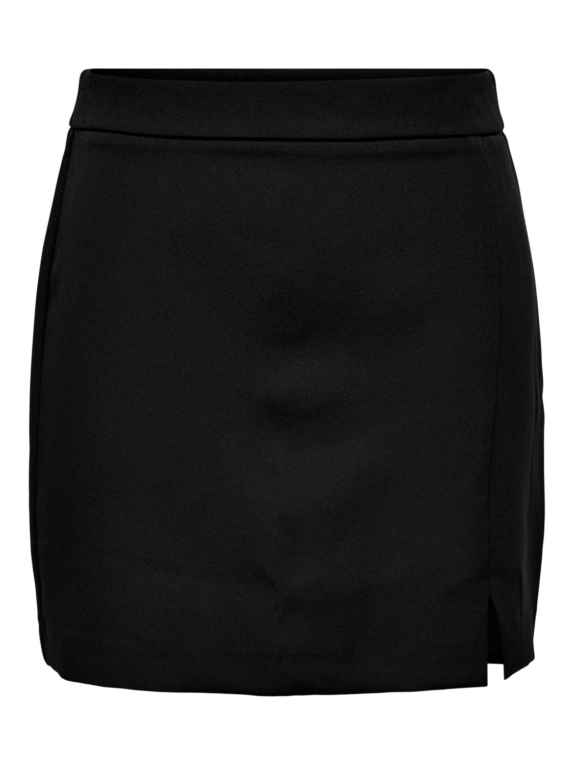 Mini skirt with slit