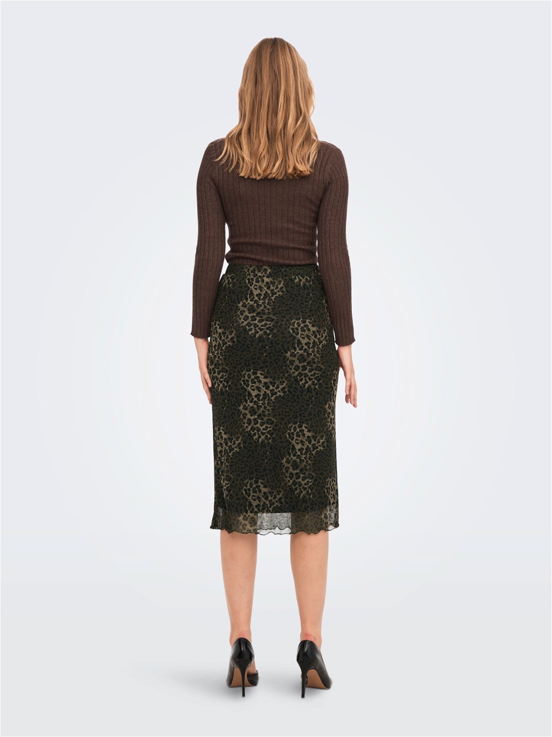Mesh midi Skirt