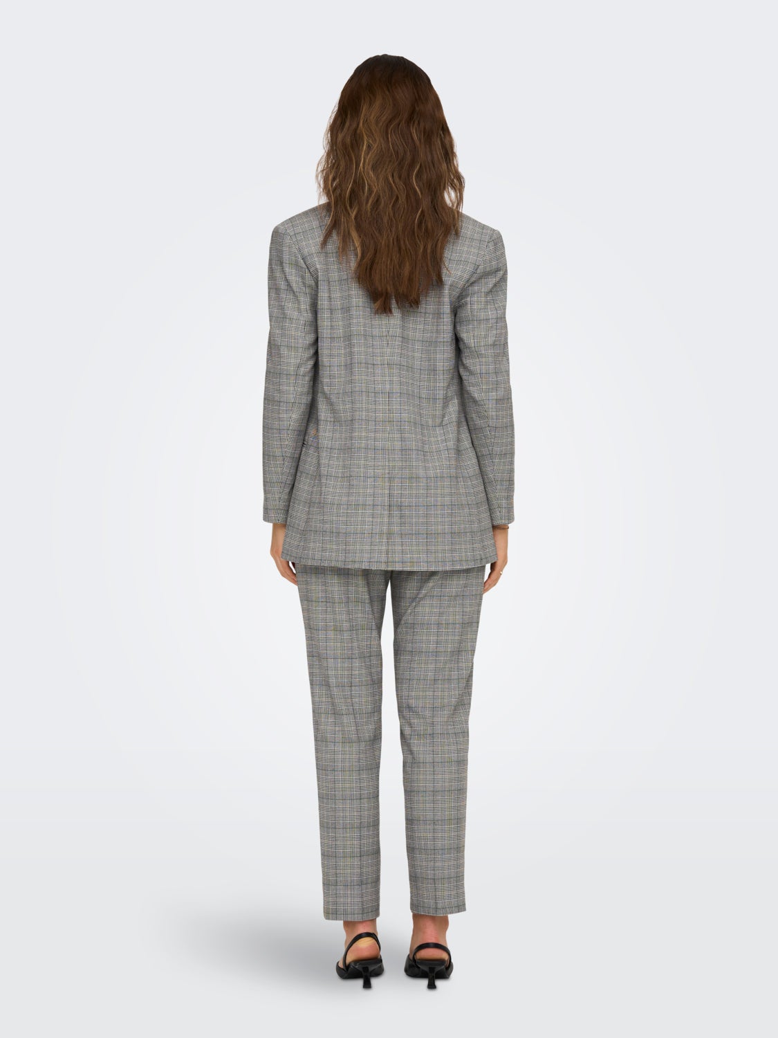 Checked blazer