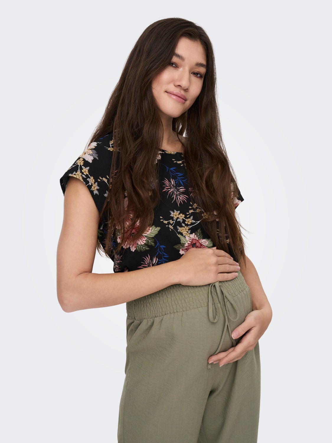 Regular Fit Boat Neck Top