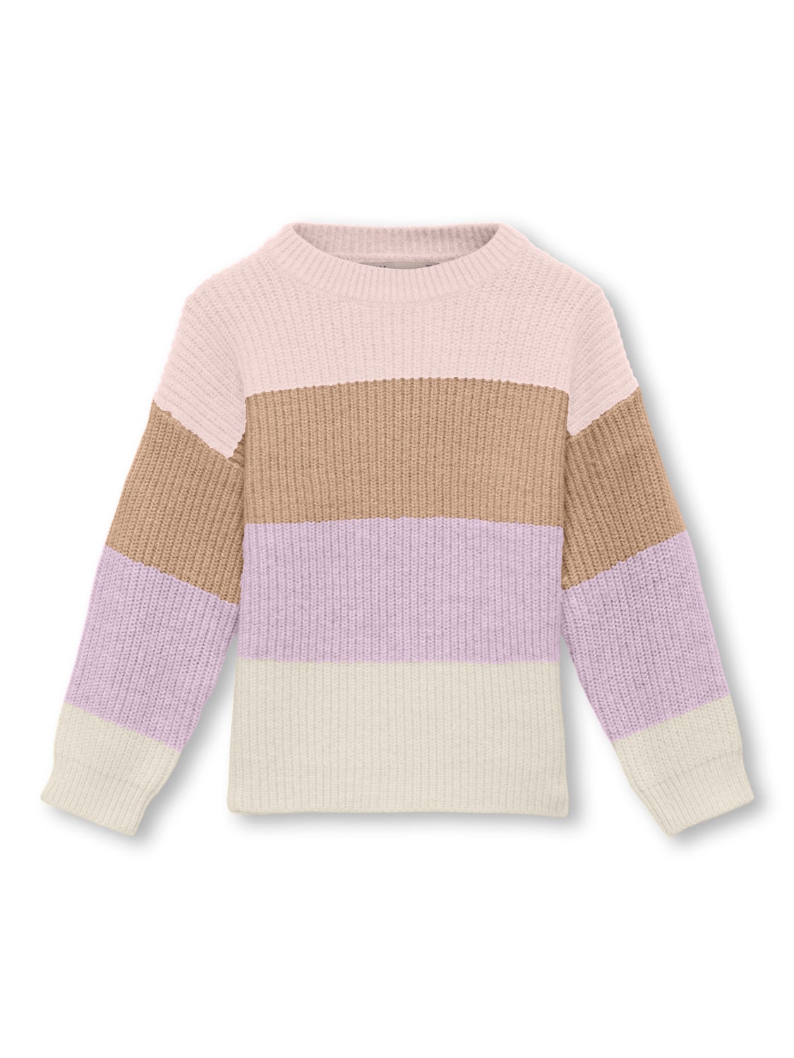 Mini rib knitted pullover