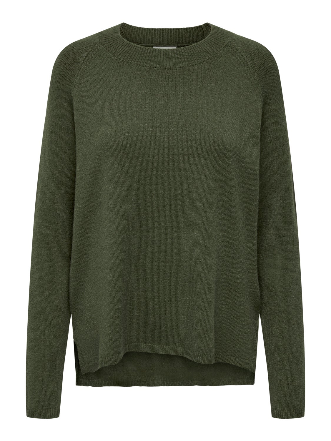 o-neck shirt with long sleeves