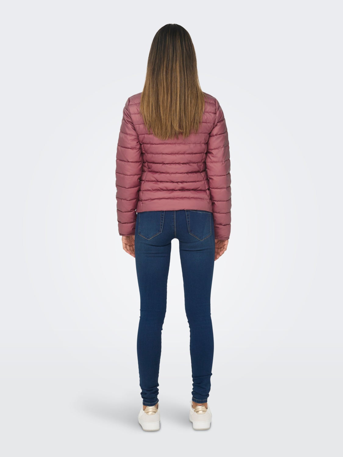 Jacket with high neck