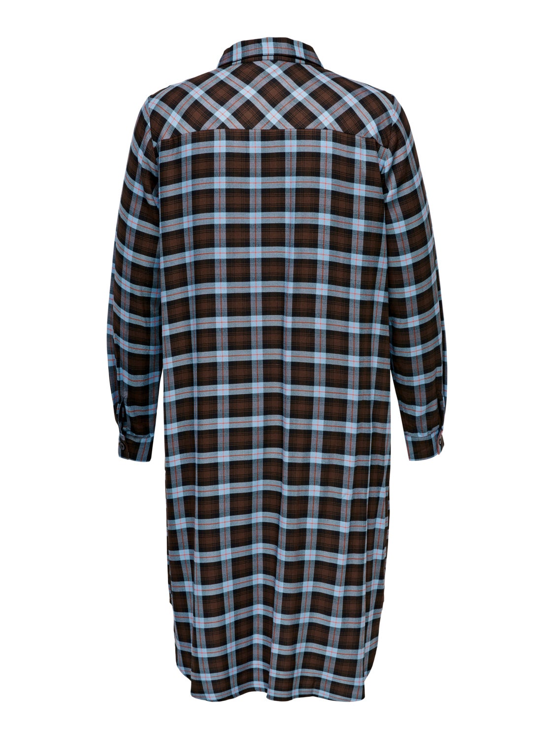 Curvy Check Shirt dress