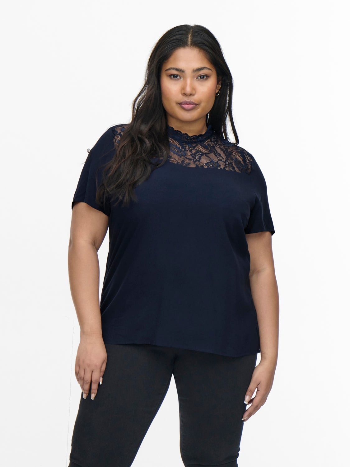 Curvy Lace Top
