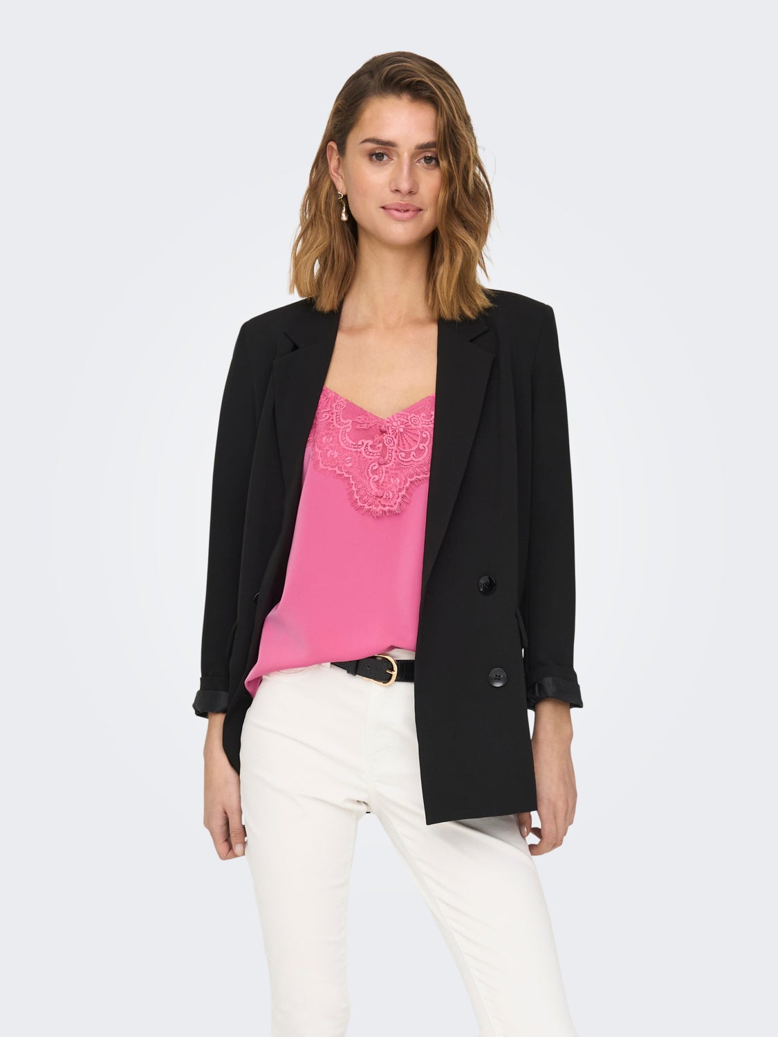 Regular Fit V-Neck Top