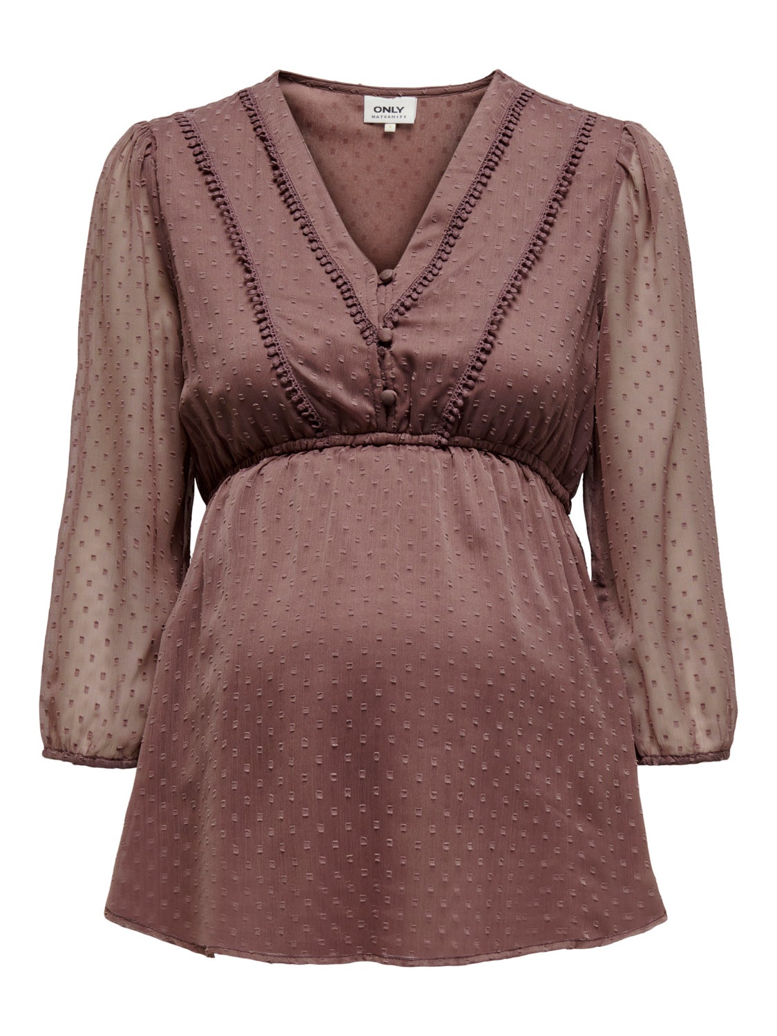 Mama 3/4 sleeved 3/4 sleeved top