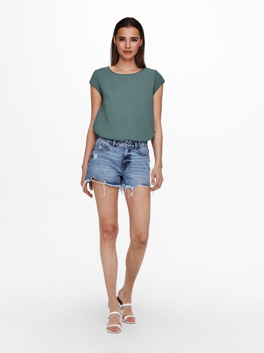 Loose Short Sleeved Top