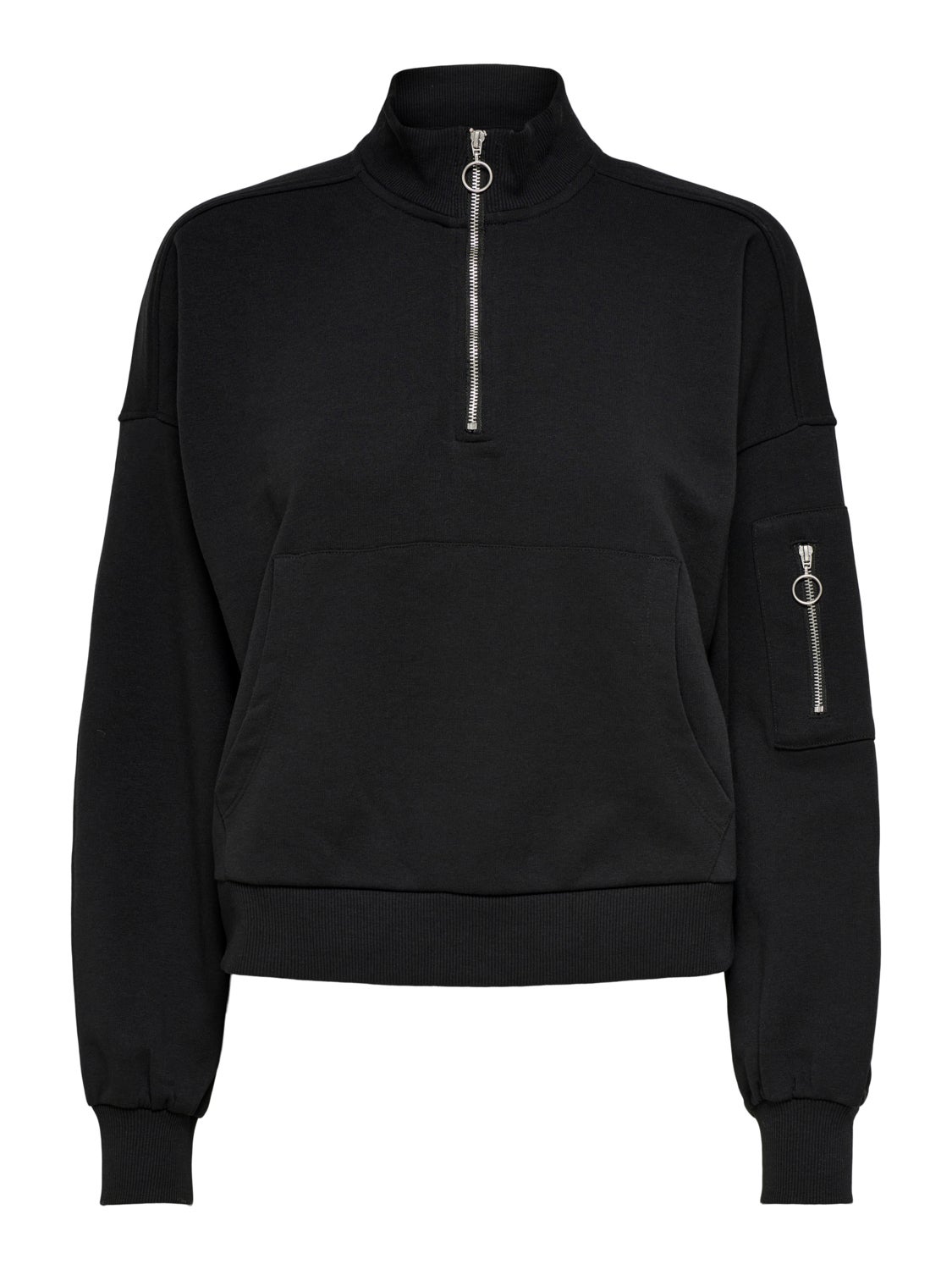 High Neck Sweatshirt