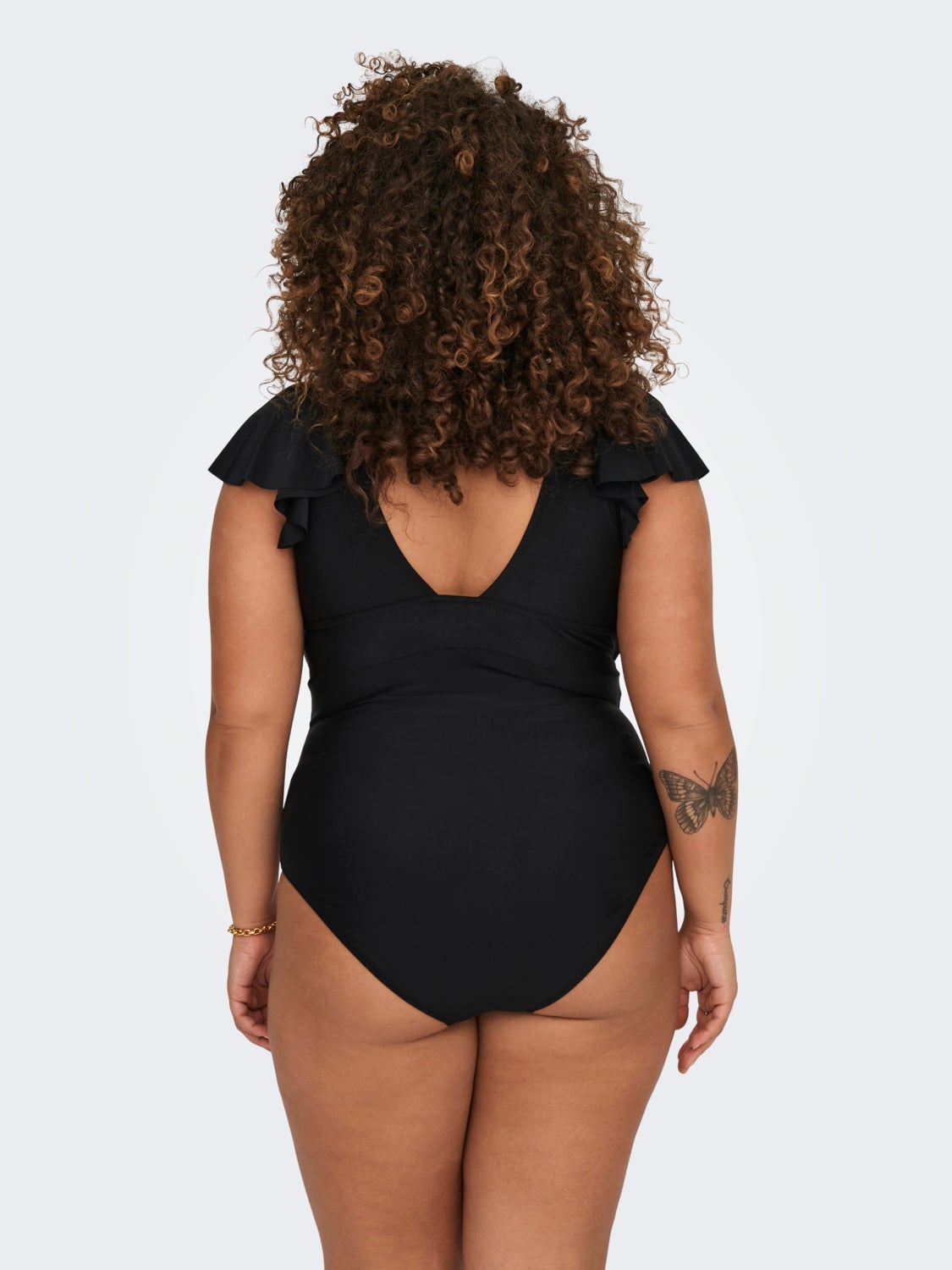 Curvy Ruffle detailed Swimsuit