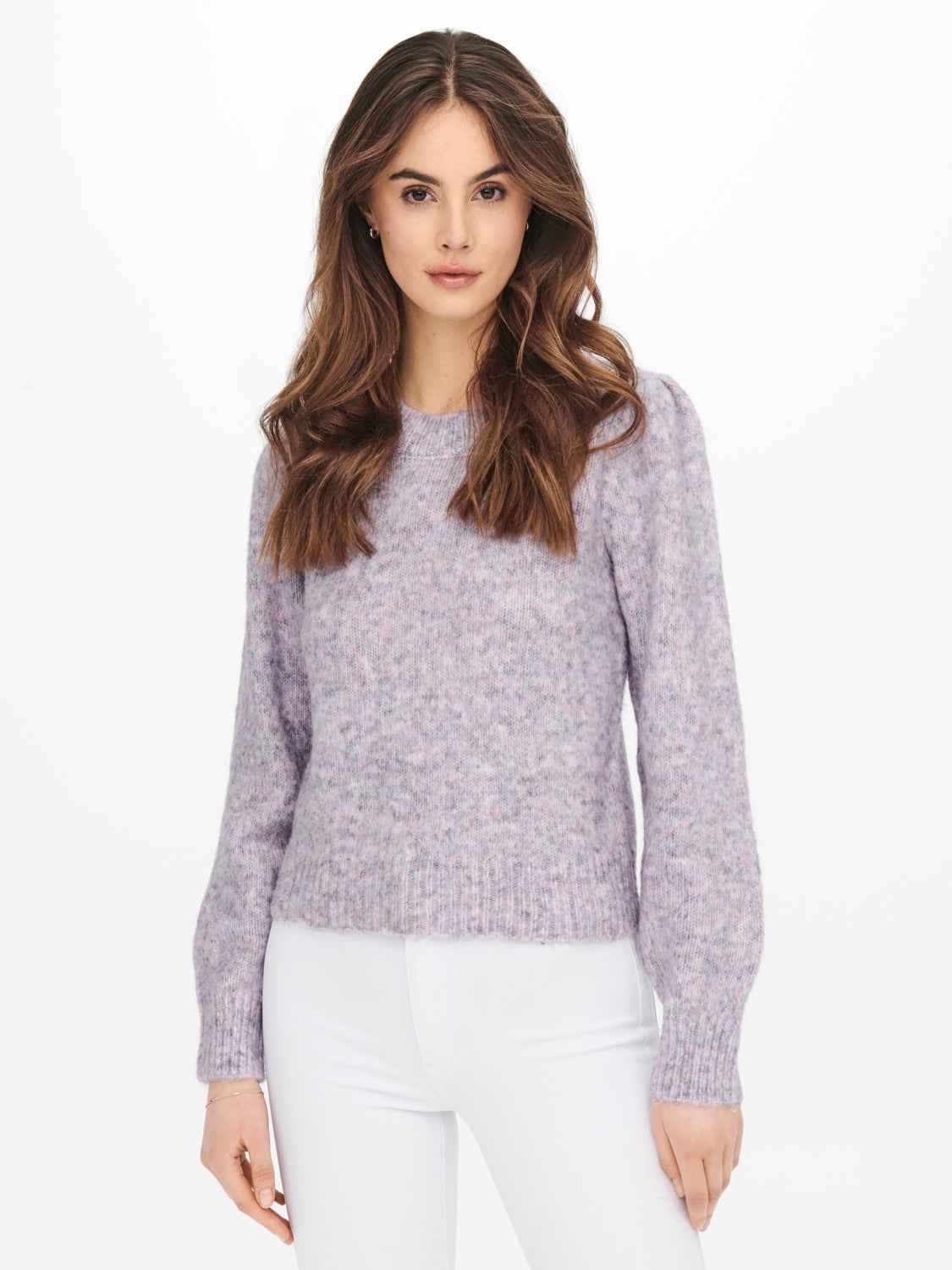 Puff sleeve Knitted Pullover