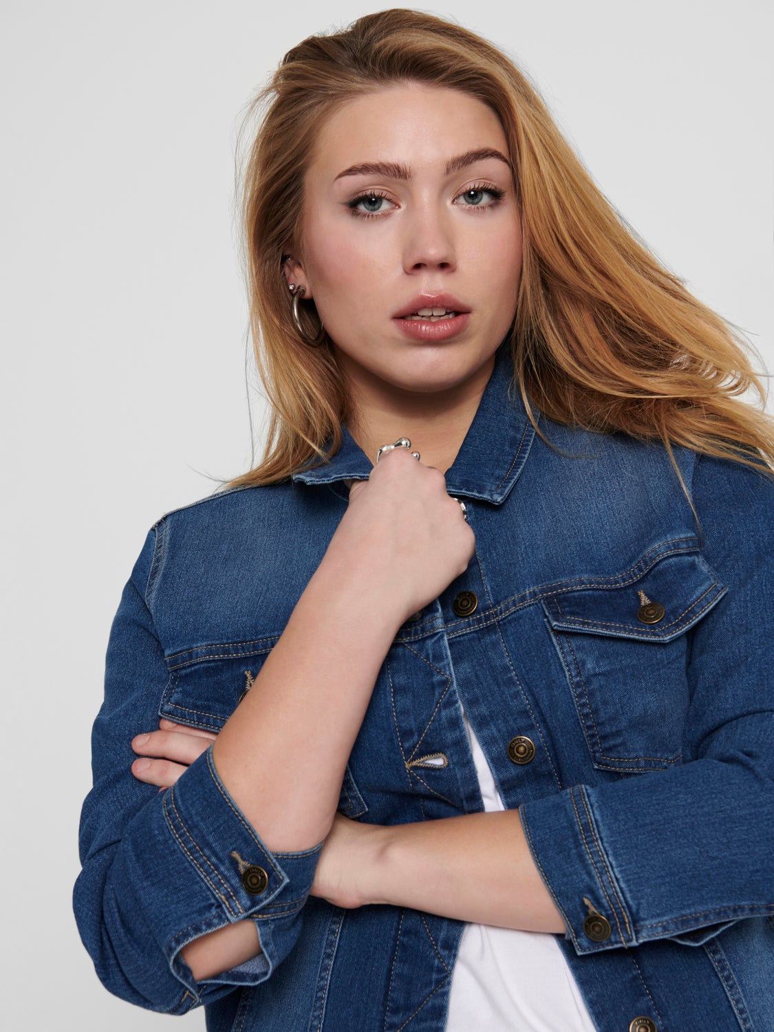 Curvy Denim jacket