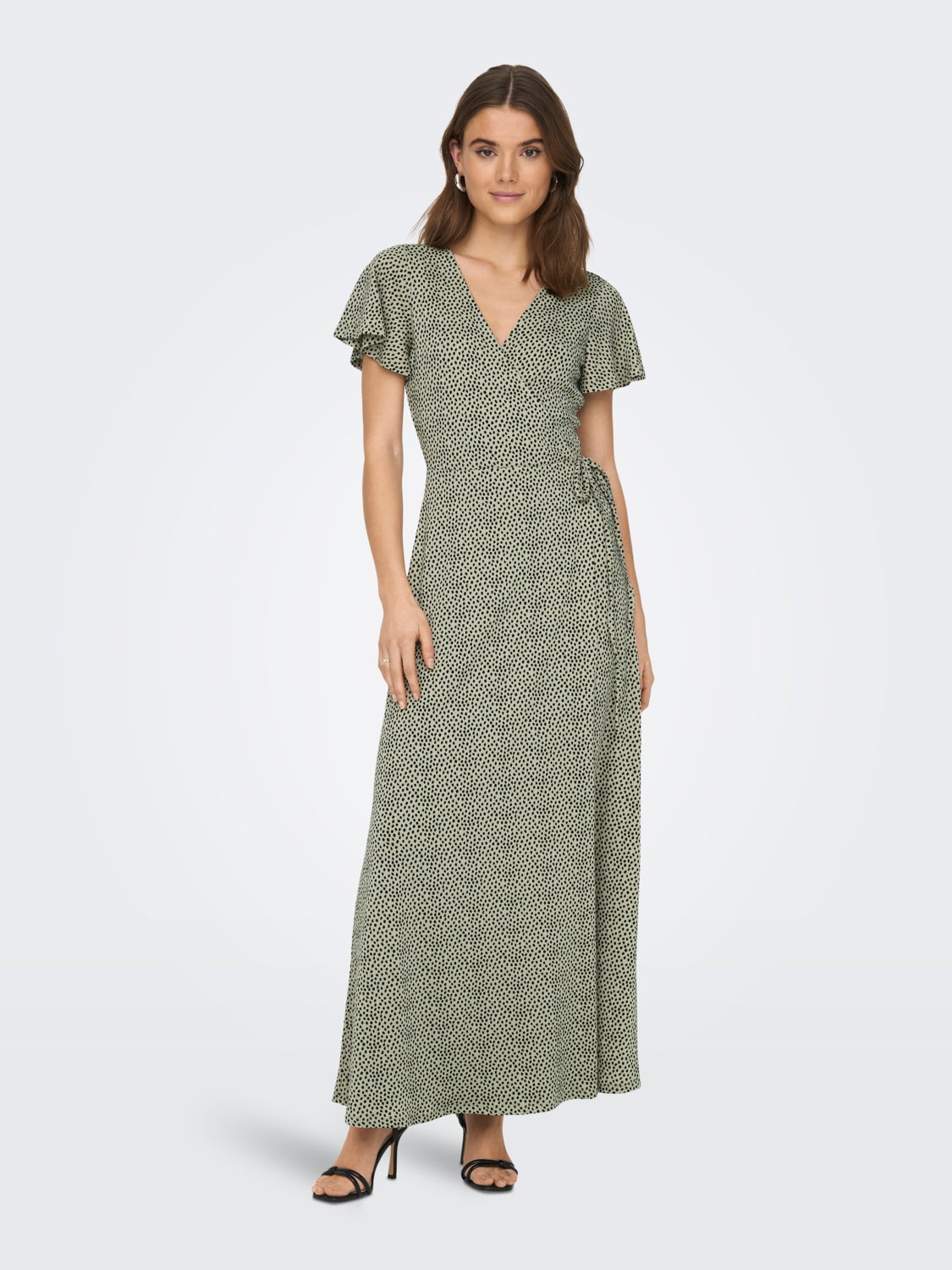 Maxi v-neck dress