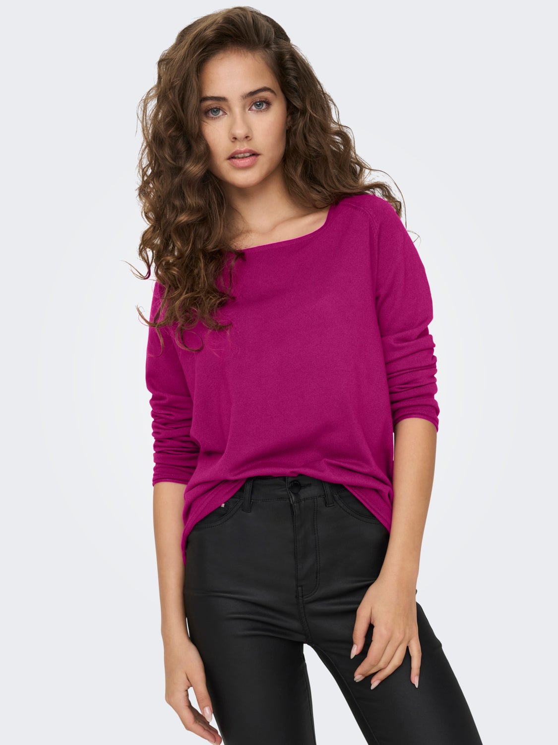 Long Knitted Pullover
